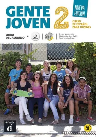 Gente joven 2 Nueva edición. Libro del alumno (A1-A2) + CD