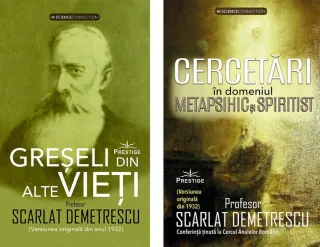 Greșeli din alte vieți + Cercetări în domeniul metapsihic și spiritist (2 volume)