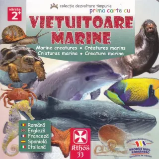 Prima carte cu Viețuitoare Marine