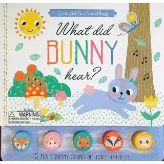 What Did Bunny Hear? (Press and Play Sound Book)