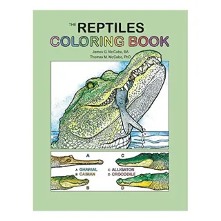 Reptiles Coloring Book