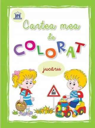 Cartea mea de colorat Jucării