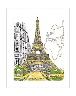 Paris Eiffel Tower Handmade Journal