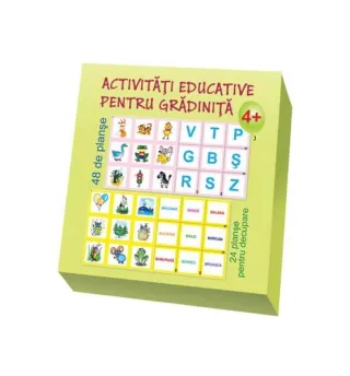 Set de activități educative pentru grădiniță (4+)