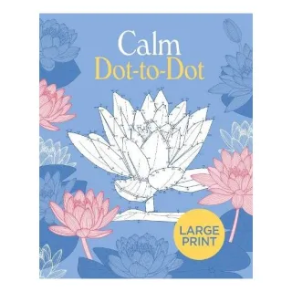 LARGE PRINT CALM DOT-TO-DOT.