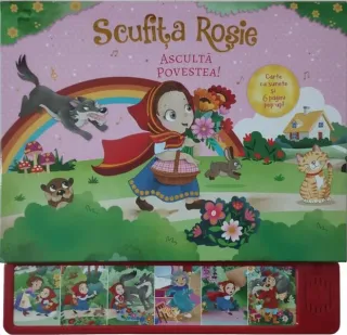 Scufița Roșie: ascultă povestea + pop-up