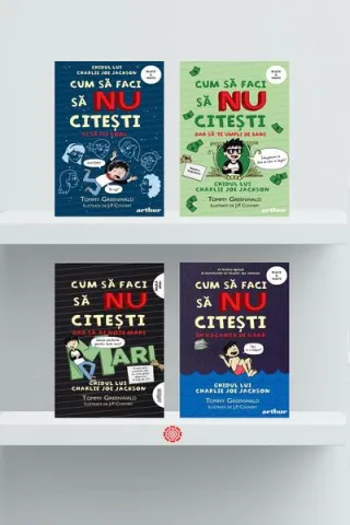 Pachet seria "Cum să faci să NU citești" (Vol.2,3,4,5)