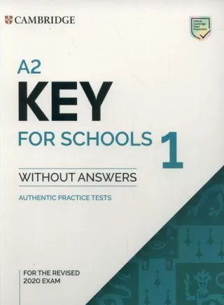A2 Key 1 for the Revised 2020, Exam Student's Book without Answers