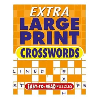 EXTRA LARGE PRINT CROSSWORDS
