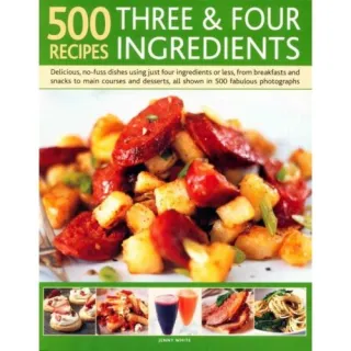 500 RECIPES 3&4 INGREDIENTS (Cookbooks)