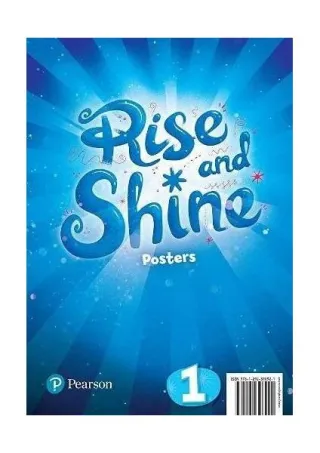 Rise and Shine Pre A1, Level 1, Posters