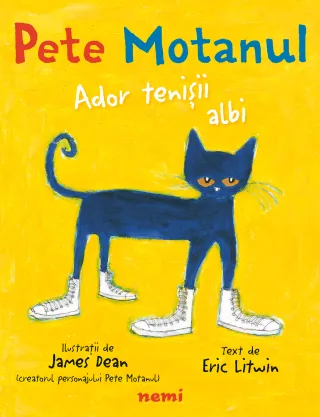 Pete Motanul. Ador tenișii albi