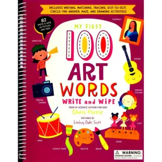 My First 100 Art Words Write And Wipe