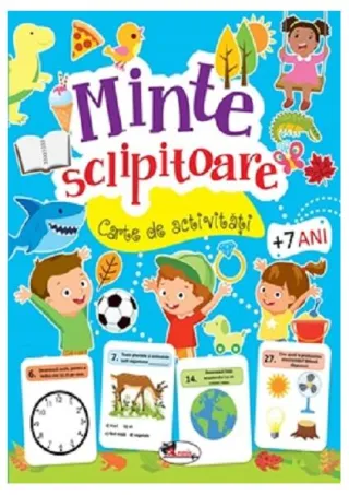 Minte sclipitoare. Carte de activități +7 ani