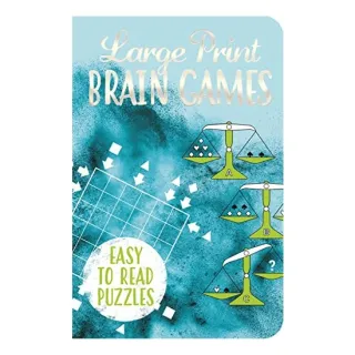 Large Print Brain Games (192pp for B&N), Eric Saunders
