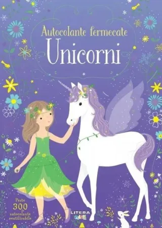 Autocolante fermecate. Unicorni