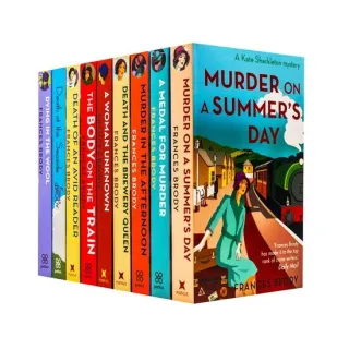 Kate Shackleton Mysteries Series 9 Books Collection Set By Frances Brody