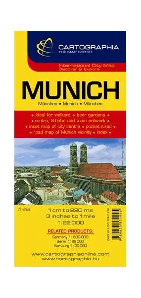 Hartă rutieră Munchen