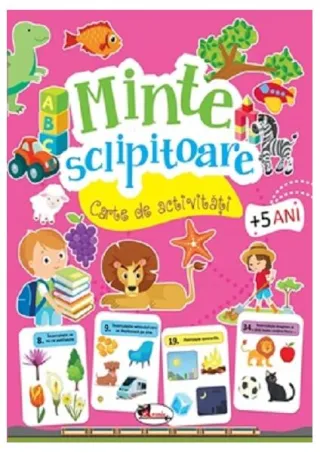 Minte sclipitoare. Carte de activități +5 ani