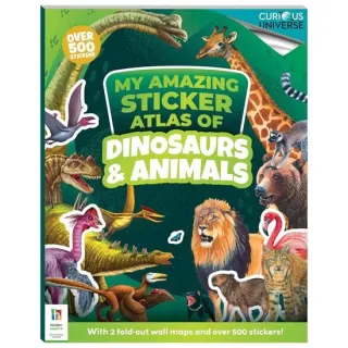 Incredible Sticker Atlas Dinosaurs And Animals