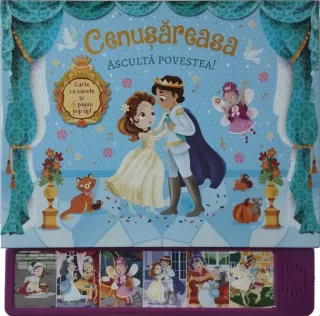 Cenușăreasa: ascultă povestea + pop-up