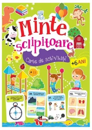 Minte sclipitoare. Carte de activități +6 ani