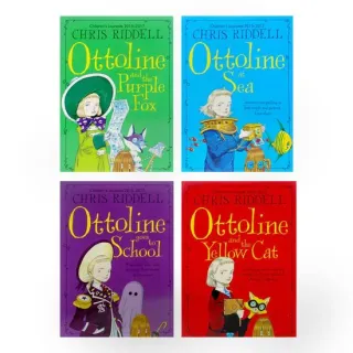 Chris Riddell Ottoline Collection 4 Books Set