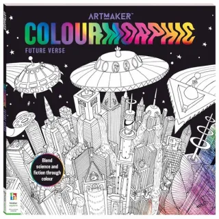 Art Maker - Colourmorphic Colouring Book - Future Verse