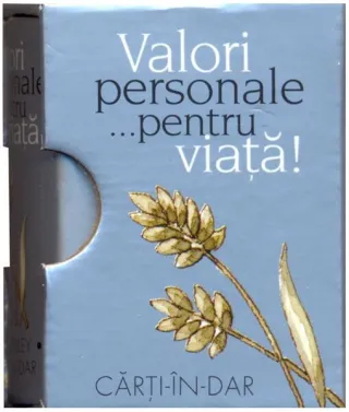 Valori personale... pentru viață!