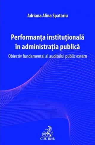 Performanța instituțională în administrația publică