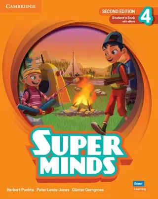Super Minds 2ed Level 4 Student's Book with eBook British English