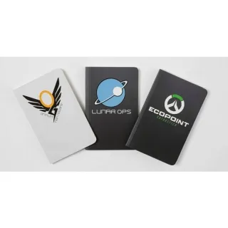 Overwatch: Pocket Notebook Collection (Set of 3) Winston, Mercy, and Mei
