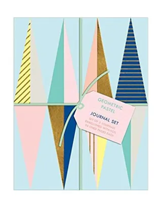 Geometric Pastel Journal Set