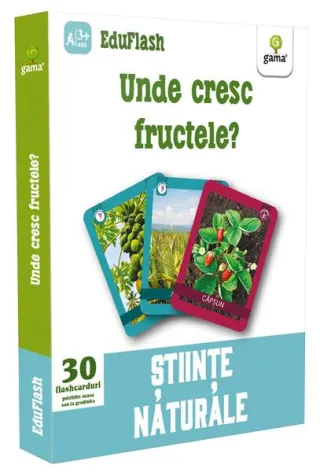 Unde cresc fructele? EduFlash