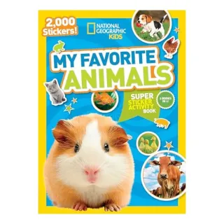 My Favourite Animals Sticker Book