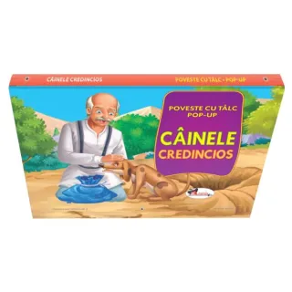 Poveste cu tâlc pop-up. Câinele credincios