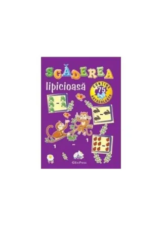 Scăderea lipicioasă. Conține 75 de autocolante