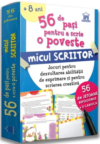 56 de pași pentru a scrie o poveste. Micul scriitor