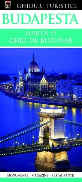 Budapesta. Hartă și ghid de buzunar