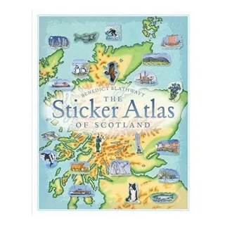 The Sticker Atlas Of Scotland .