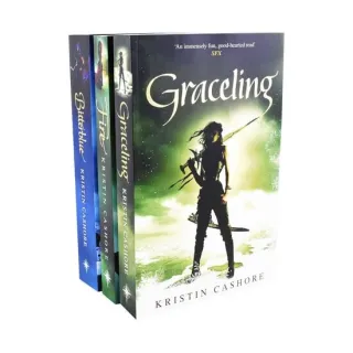 Graceling Realm Series 3 Books Complete Collection Set by Kristin Cashore (Graceling, Fire & Bitterblue)