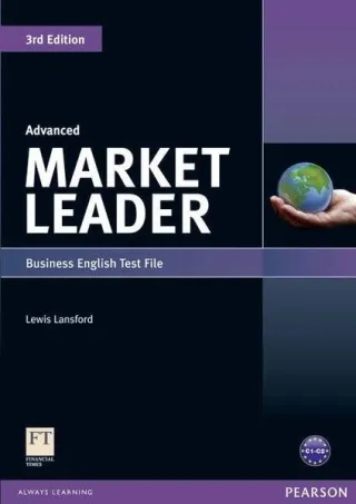 Market Leader 3rd Edition C1/C2 Advanced Business English Test File
