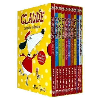 Claude Complete Collection Rather Smashing Adventures10 Books Box Set by Alex T. Smith