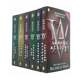Vampire Academy Series Books 1 - 6 Collection Set by Richelle Mead