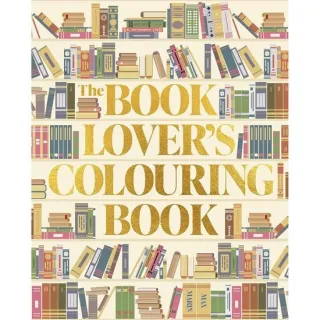 BOOK LOVER'S COLOURING BOOK.
