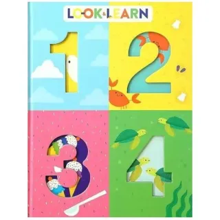 Look & Learn: 1, 2, 3, 4 , Silver Dolphin Books