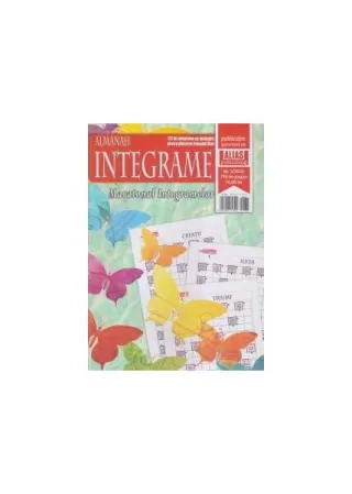 Almanah de integrame - Nr. 3/2026
