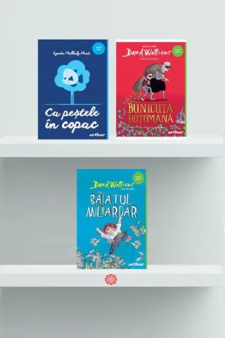 Pachet Bunicuţa hoţomană, Băiatul miliardar și Ca peștele în copac