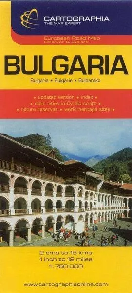 Hartă rutieră Bulgaria
