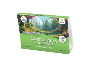 Caiet de artă și relaxare pentru grupa mare